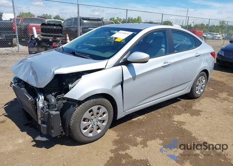 2017 Hyundai Accent Se z USA, uszkodzony, nr VIN KMHCT4AE7HU341031